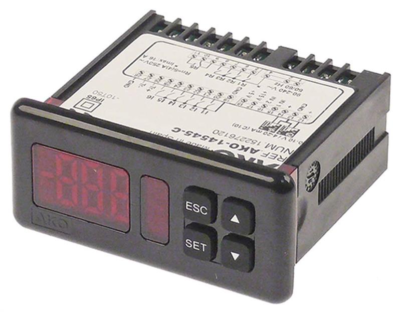 Régulateur pour chambre froide AKO 14545, 12V AC NTC/4-20mA