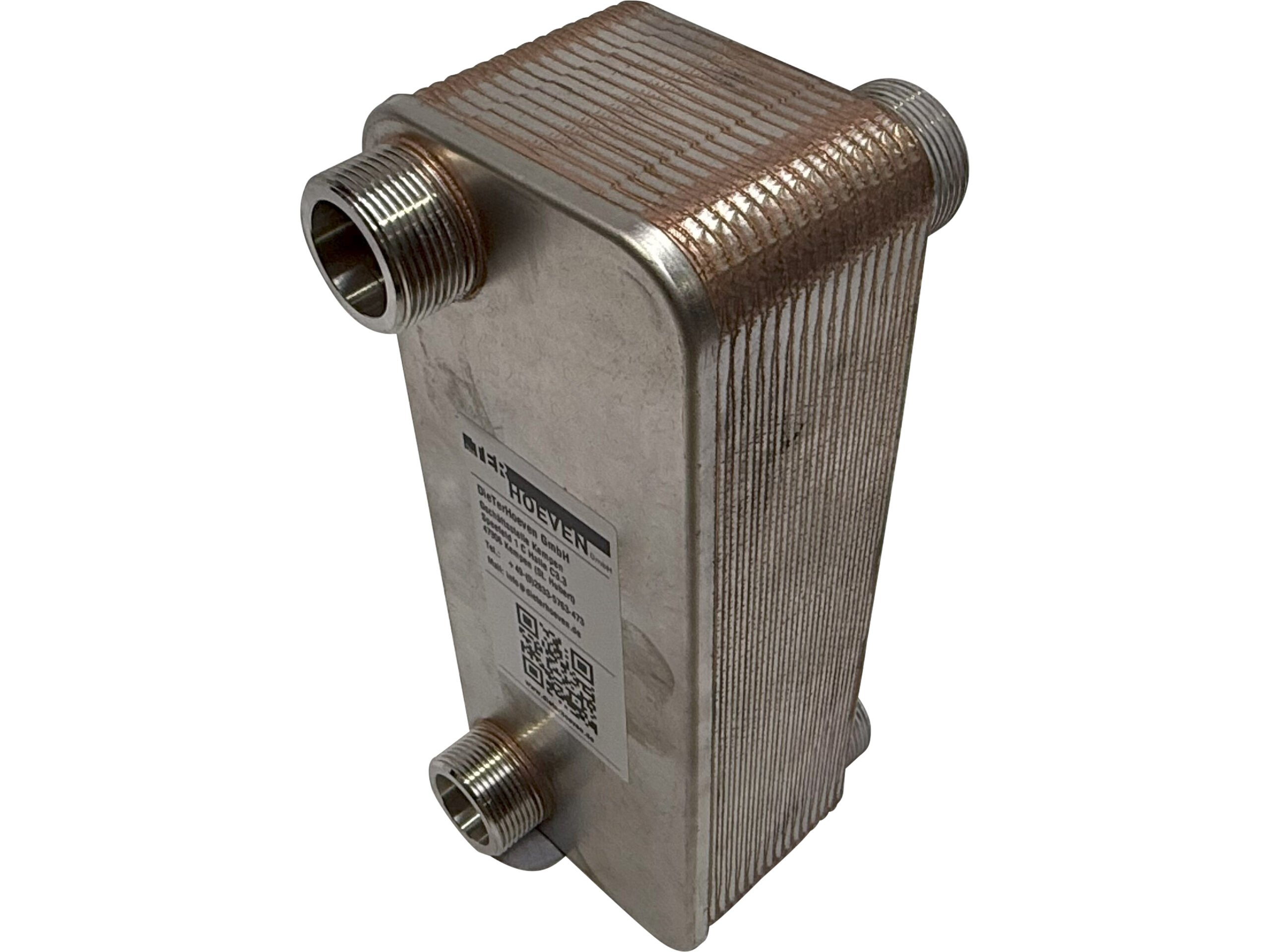 Platenwarmtewisselaar DTH-27A-30 2x1 1/4"AG + 2x 1 1/4"AG