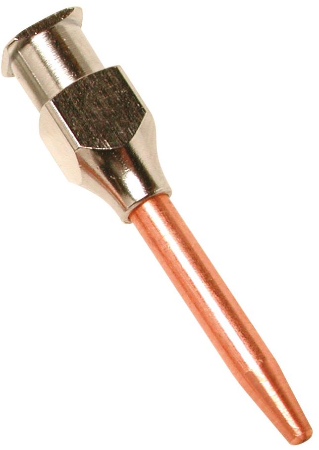 Buse à souder et à braser en cuivre PERKEO MIKRO RISTA, Ø 4, taille M6, 0,35-1,00 mm