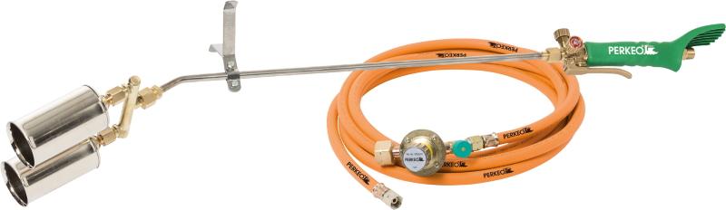 PERKEO lastoortsen TWIN TURBINE DRACHENFLÜGEL, buislengte 550mm, slanglengte 10m
