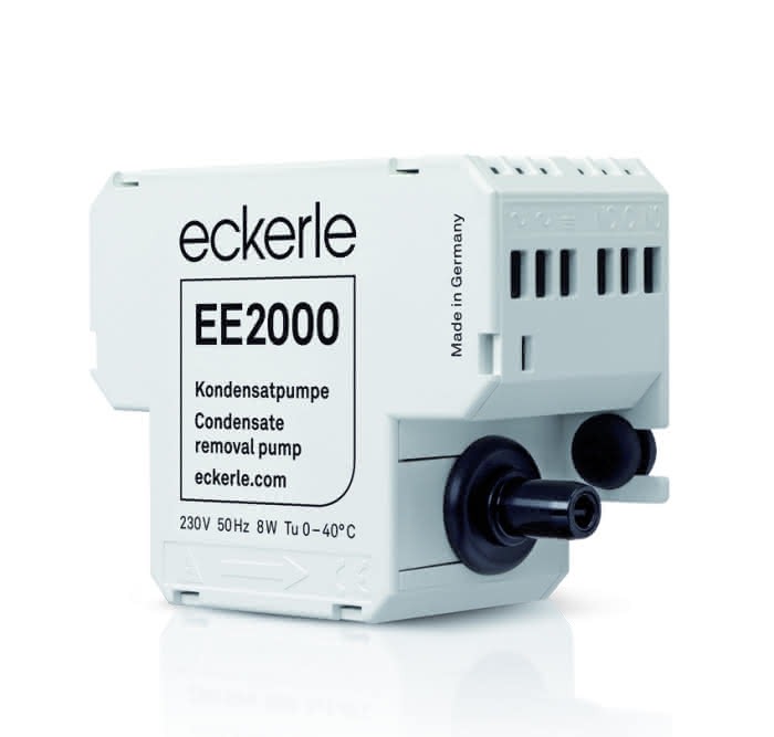 Minibomba de condensados Eckerle EE-2000 10l/h altura de impulsión máx. 10m con indicador de averías