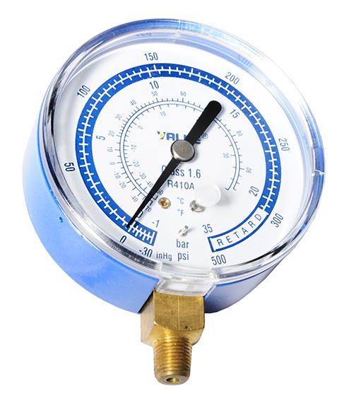 Manometr niskiego ciśnienia - suchy VALUE R410A, przyłącze: 1/8" NPT, d=80 mm