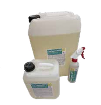 Virus-killing cleaning agent and disinfectant CARLYPRO-RTU 125, 125 ml spray bottle, for refrigeration and air conditioning systems