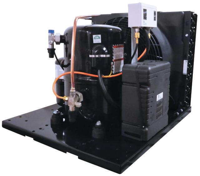 Condensing unit Tecumseh FHT2480ZBR-XG, LBP - R404A, R452A, R448A, R449A, 380-400V