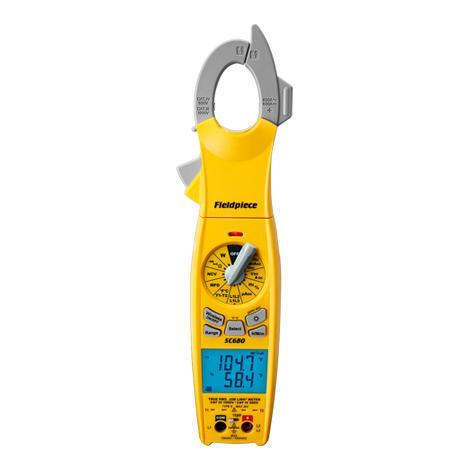Clamp meter for Job Link® System SC680 FIELDPIECE