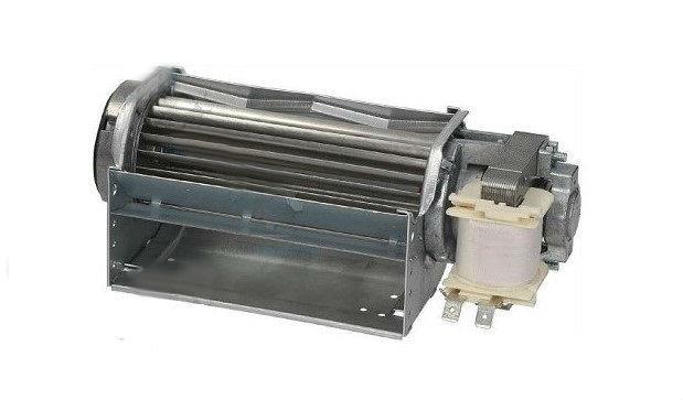 Ventilador de flujo cruzado QLK45/1200, 120x45 mm, motor derecho, 18W, 230V 50/60Hz