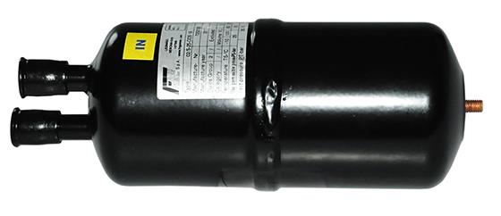 Separator cieczy Frigomec 02/S z filtrem 16 mm, pojemność: 1,5 litra, przyłącze: 16 mm