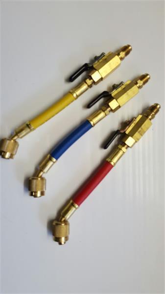 Needle shut-off valve straight man. Shut-off valve (set 3)