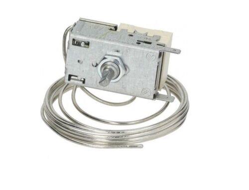 THERMOSTAT RANCO K55-L5080, 2 contacts 6A 250V Capillary tube 1600 mm cold -3°C, warm +10°C crescent-shaped shaft ø 6x4.6 mm