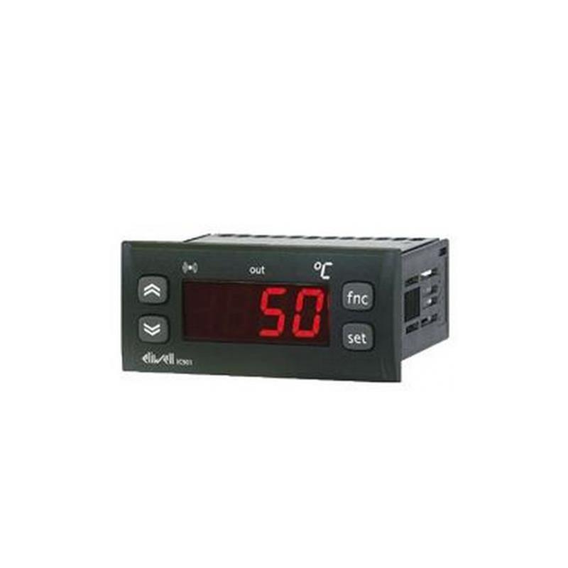 Regulador electrónico ELIWELL tipo IC902 dimensión de instalación 71x29mm 12V tensión AC/DC NTC/PTC - no disponible, sustituido por ICP16D0350000