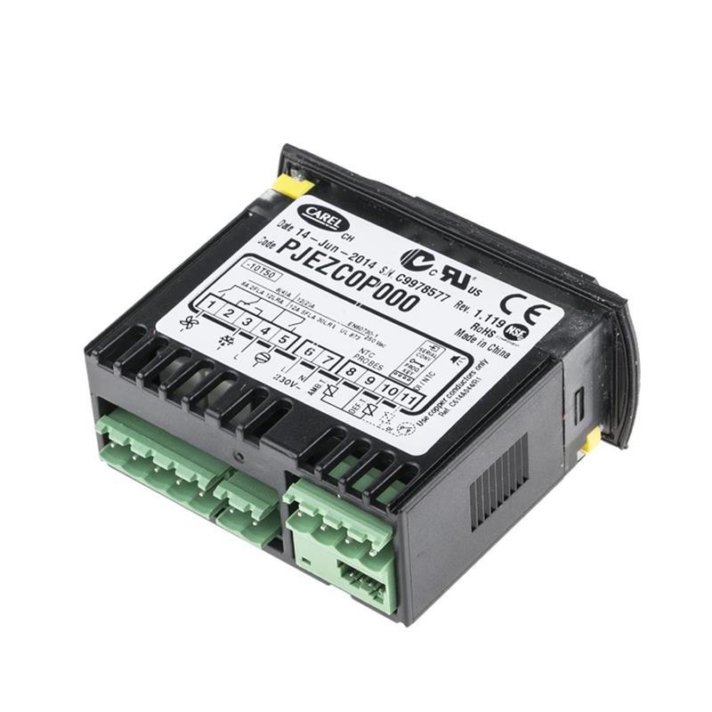 Controllore per celle frigorifere CAREL PJEZC0P000, 2 NTC, 230V 50/60Hz