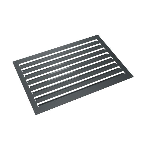Evolar achterwand aluminium donker antraciet S, 700x1000 MM