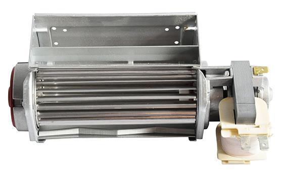 Ventilateur tangentiel, turbine 120 x 45 mm, 18 W, moteur à gauche QLK45/0012-2513