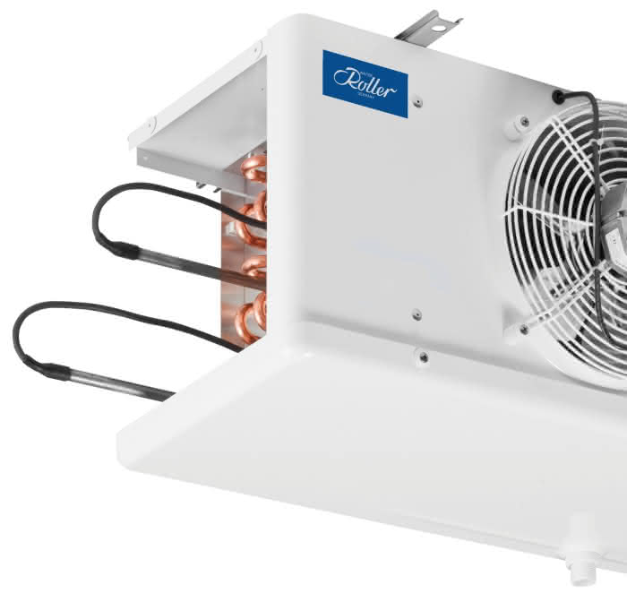 Rodillo HVST 402 EC ES enfriador de aire 0011665, LA=4,5 mm, caudal de aire: 1630 m³/h