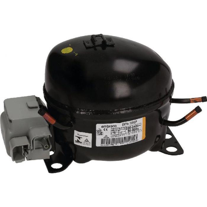 Kompressor Aspera Embraco EMYE70HEP RSCR, LBP - R134a, 220-240V, 50-60Hz