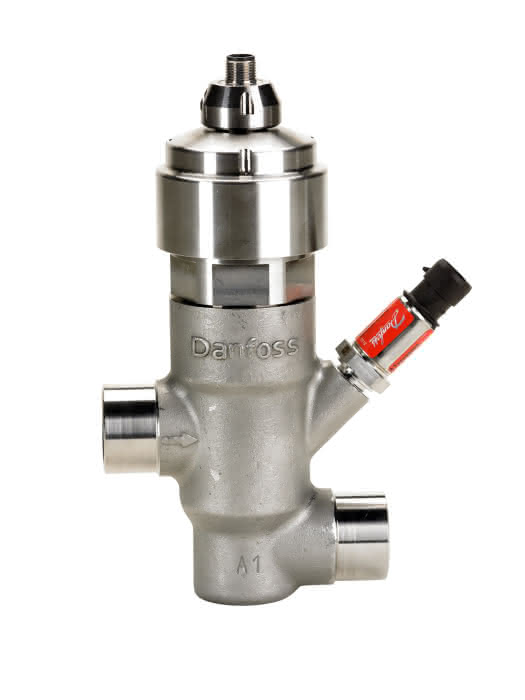 Valvola di espansione elettrica Danfoss CCMT 24, R744, r1234a, R1234yf
