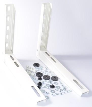Soporte premontado L = 465 mm, H = 375 mm, M = 140 kg, blanco, 2EMME CLIMA