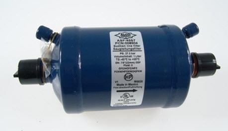 Suction line filter ALCO, ASF-45 S7, 7/8" ODF (22), solder connection, 008896