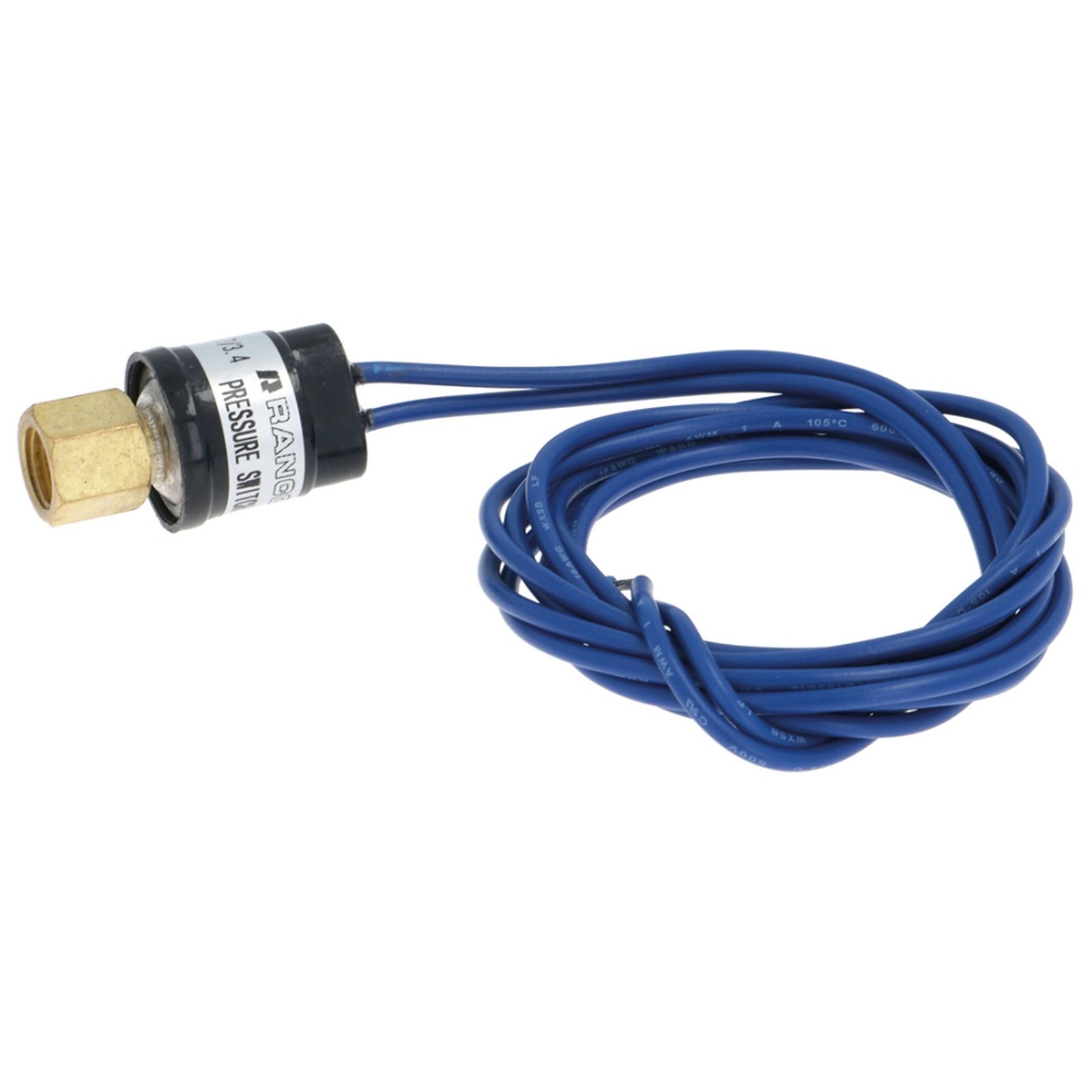 Drucksensor, Druckschalter, Anschlusskabel, Schwarz, Messsensor
