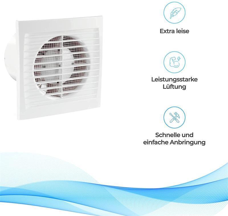 Ventilateur axial Albatros 125 Silencio FS