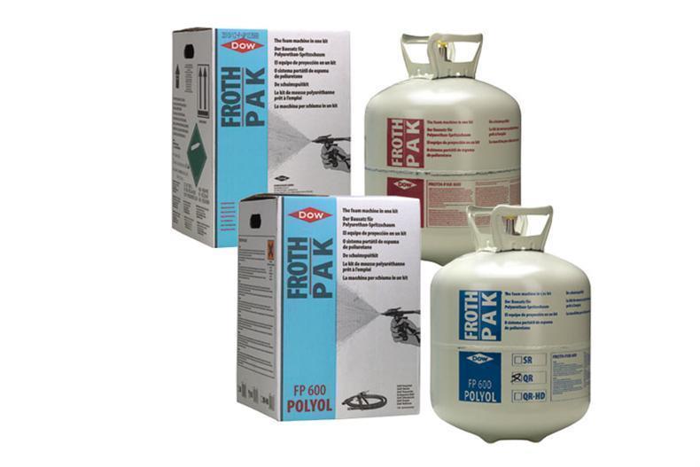 Froth-Pak Kit FP-600 TO, 30 seg (rápido) - nueva composición