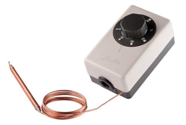 Danfoss UT73 060H1102 Universele thermostaat 0-40°C 1,5m sensor