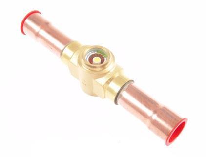 Sight glass Danfoss SGN 22s, 22 mm ODF, solder connections, (7/8" SAE)- not available, replaced by 014L0186