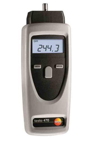 testo 470 Speed measuring instrument, optical and mechanical measurement