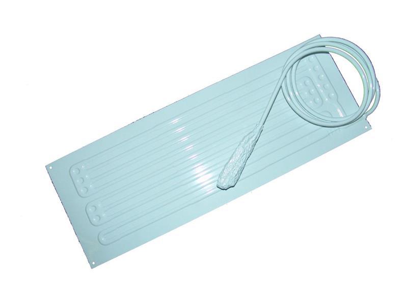Piastra di evaporazione 210 x 585 mm, VITRIFRIGO, PT3, tubo di uscita