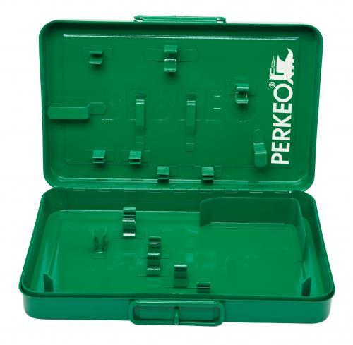 Caja de chapa de acero para propano PERKEO, personalizable, con cerradura