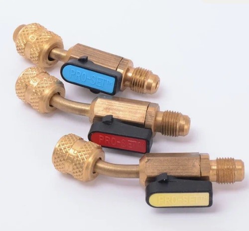 (3X) ZAWÓR KULOWY R410A 1/2"-20 UNF