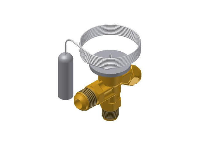 Valvola di espansione termostatica Danfoss 068Z7483 - T2, R454C