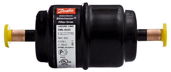 Filtre déshydrateur Danfoss DML 032, 6 mm ODF, Lot