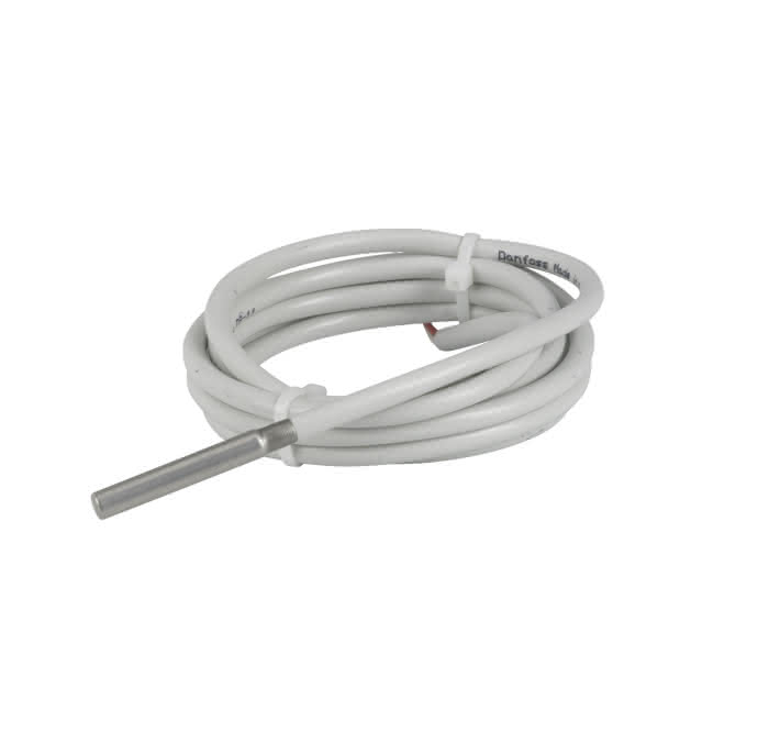 Temperature sensor, AKS 12, 5.50 m, Pt, 1000 Ohm, Danfoss 084N0038, 084N0046