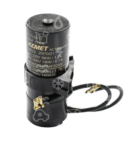 Start-up capacitor Danfoss 80°F 50/60Hz 117U5017