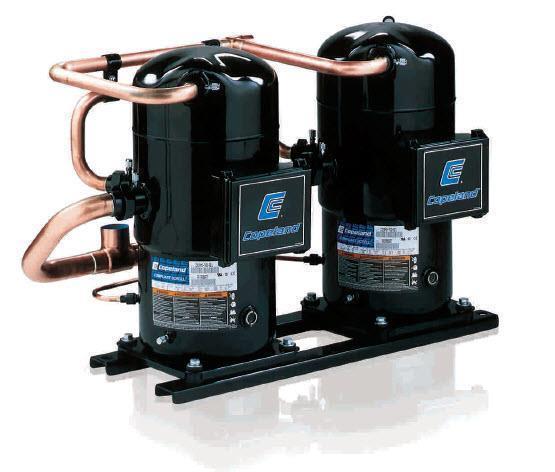Compressor / Compressor Copeland Scroll ZRT162 KCE-TFD522,TANDEM, R407C, 380V