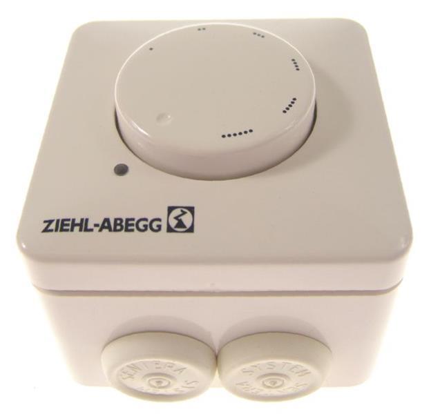 Fan speed controller, Ziehl-Abegg, P-E-2.5 A, 230V/1Ph, manual