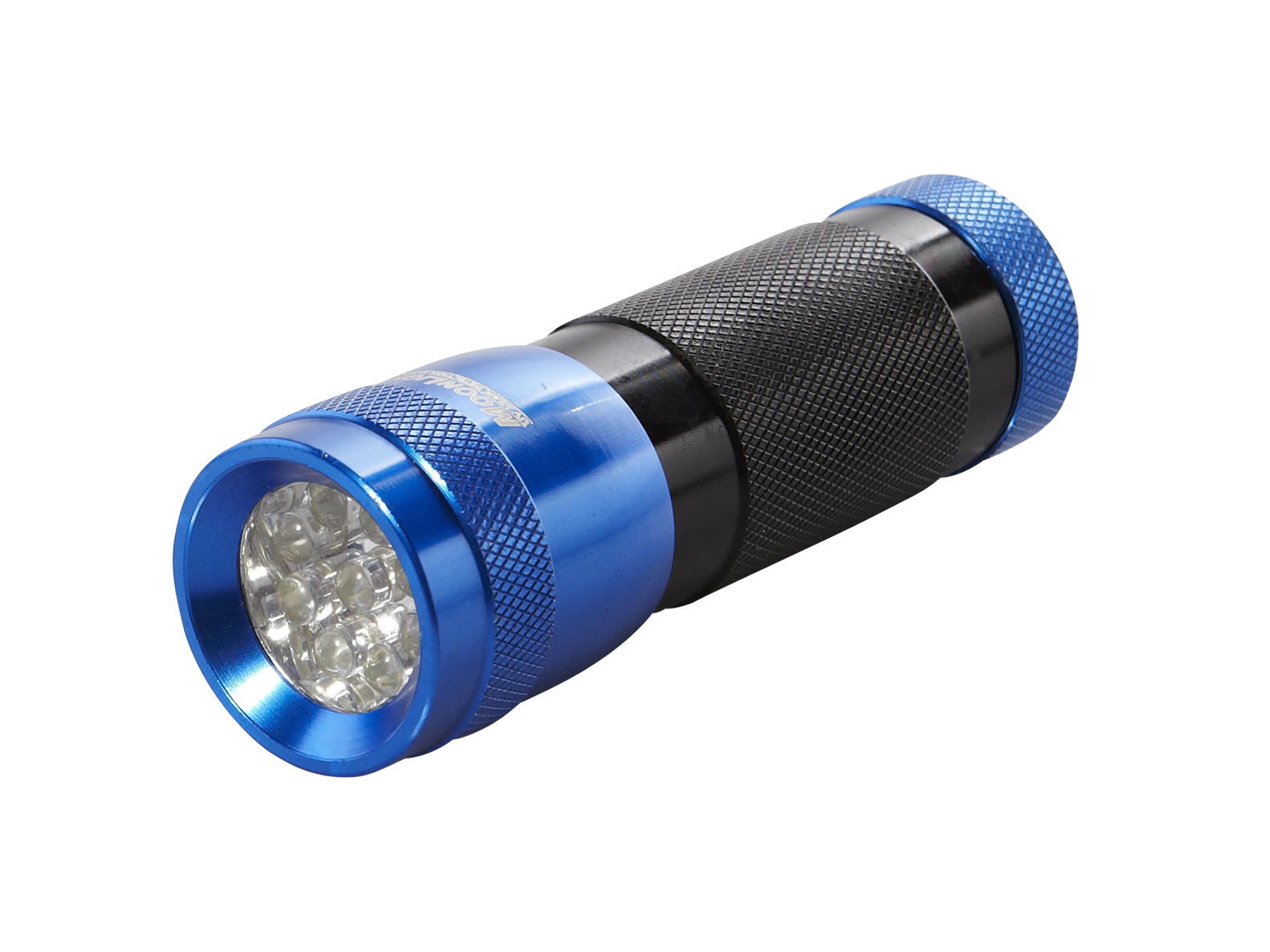 LED, Taschenlampe, Klemm-Design, Blu, Metallic