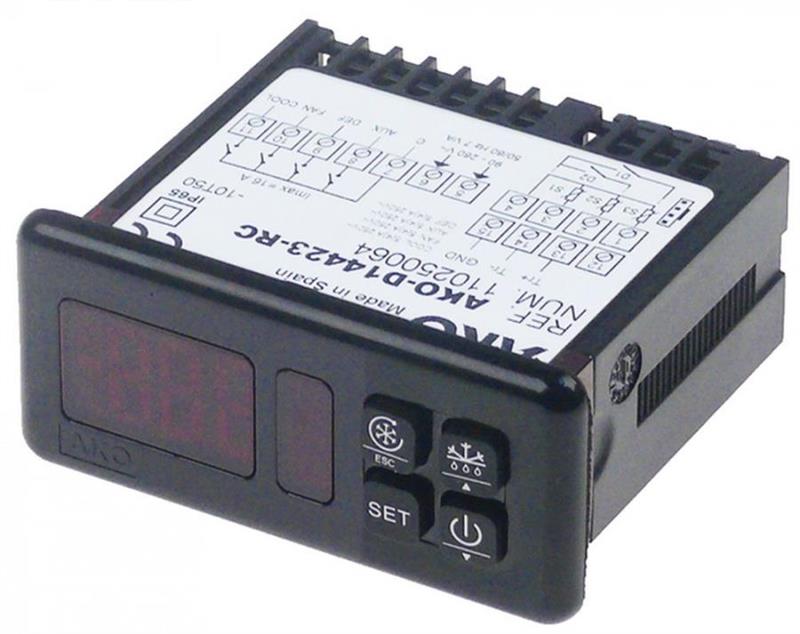 AKO D14423-RC kylregulator, 90-240V AC NTC/PTC