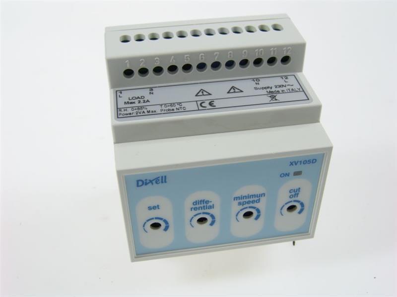 Fan speed controller, Dixell / Copeland - XV 105 D, 230V, NTC sensor