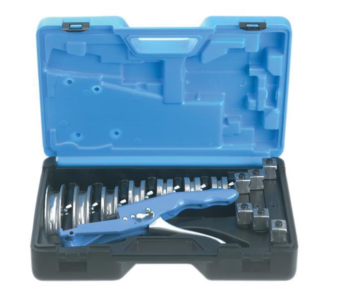 Mechaniczna giętarka do rur w walizce do rur 1/4", 5/16", 3/8", 1/2", 5/8", 3/4" i 7/8", ITE HB-251
