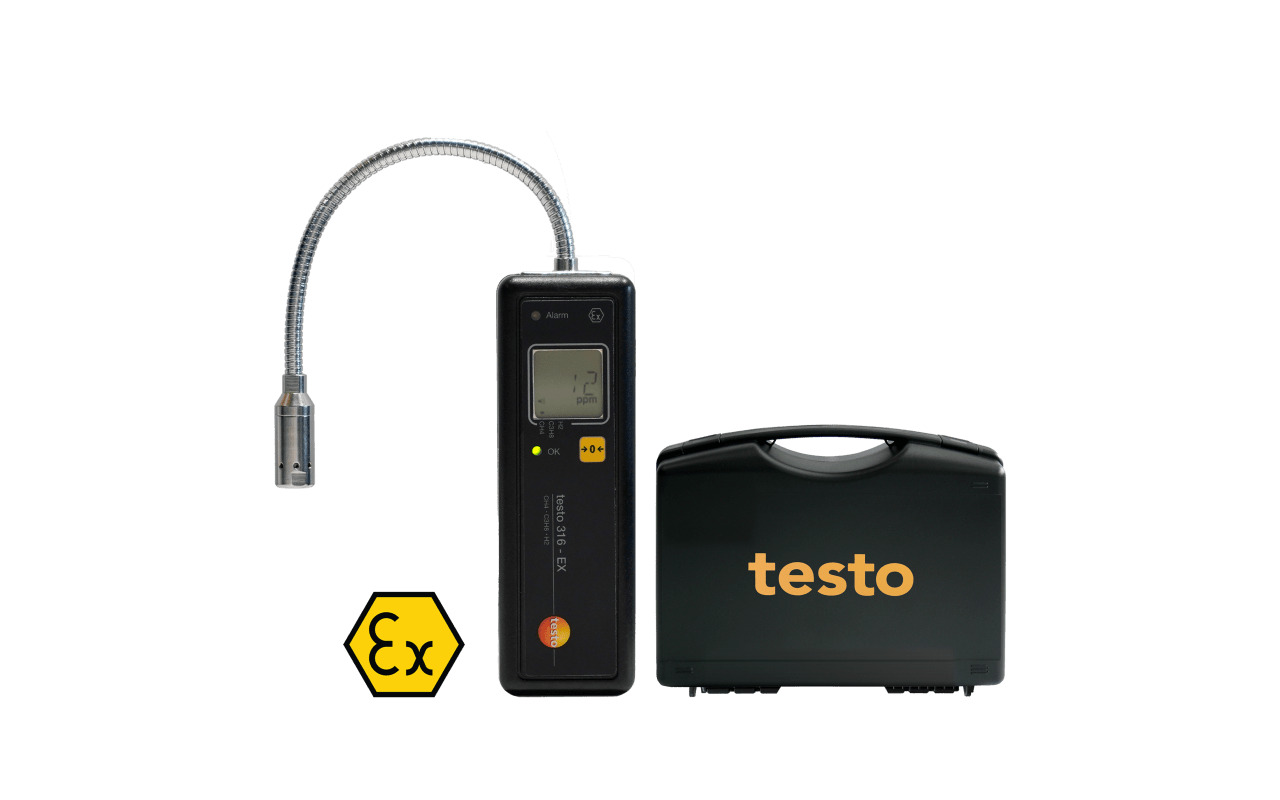 testo 316-EX - detektor wycieku gazu ATEX