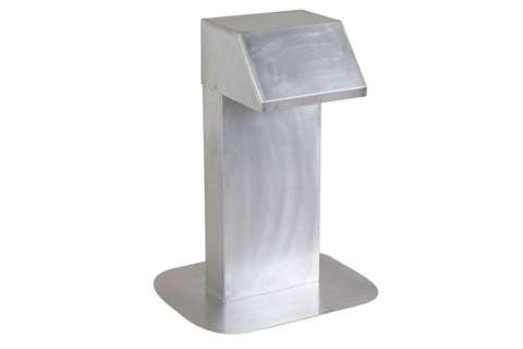 Condotto per tetto in alluminio Alixo - 300X200MM - collo extra alto 900MM
