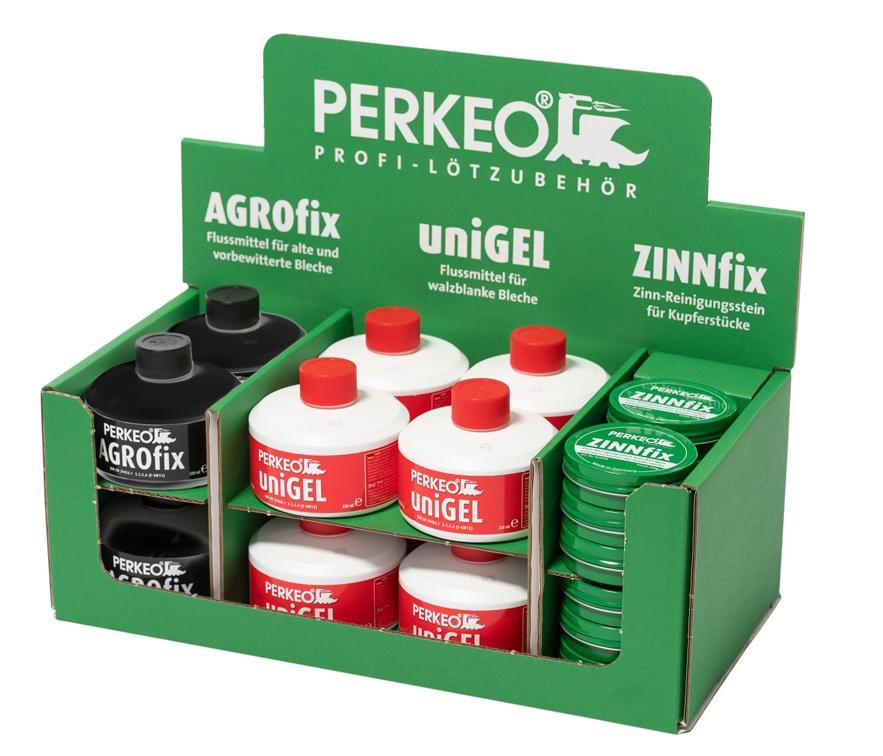 PERKEO KOMBI DISPLAY/mostrador - Contenido: 4x320ml & 8x320ml & 14x100g