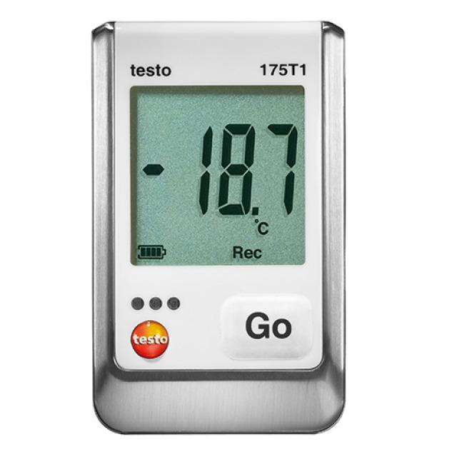testo 175 T1, 1-kanaals temperatuur datalogger met interne sensor (NTC)