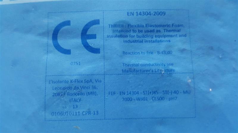 Rubber self-adhesive insulating tape, tape, K-FLEX ST 3 x 50 mm, L = 10 m