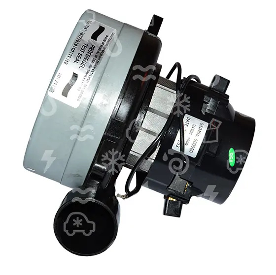Silnik odkurzacza 450 W/24 V, AMETEK, (D=144 mm, H=169 mm) TANGENTIAL BYPASS