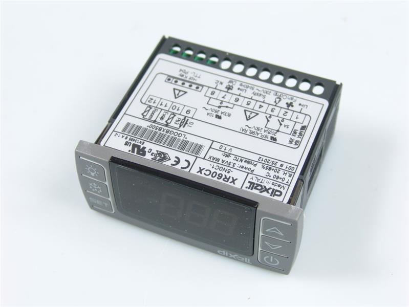Controlador de refrigeración Dixell / Copeland XR70D, 230 V, carril DIN - artículo descatalogado, será sustituido por XR170D-5P0C1 (8A)