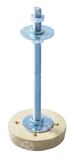 Smorzatore di vibrazioni Silenblocks - set, d = 85 mm x H = 20 mm, M12 mm, termoplastico, SOLECO JD8612