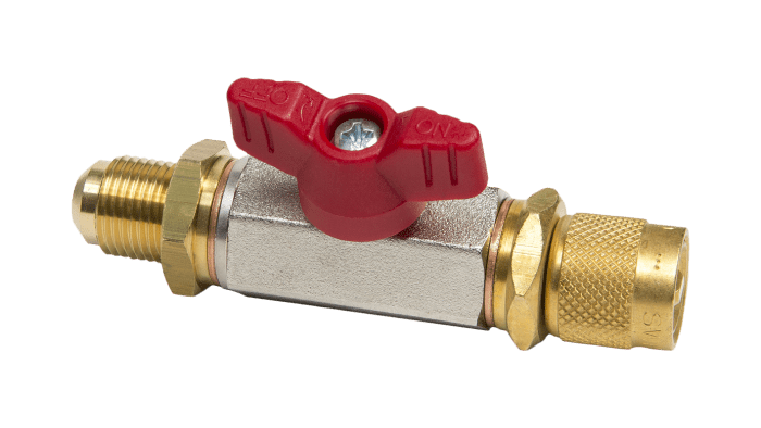 Refco 9881180 Válvula de bola CX-3/8 "SAE-R 3/8 "SAE roja